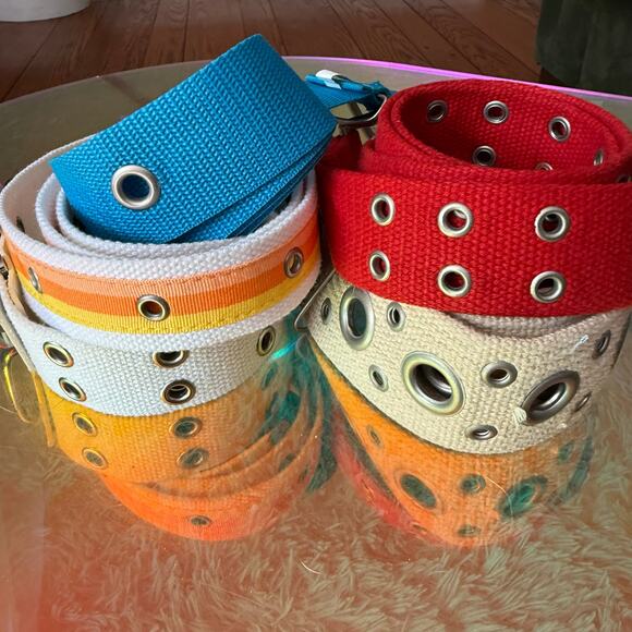 Y2K woven rivet studded belt bundle - Picture 2 of 5